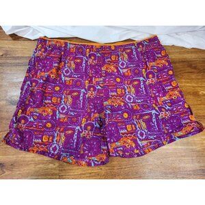 Vtge Weekends Beachwear Neon Pink Mens‎ Swim Trunks Size XL